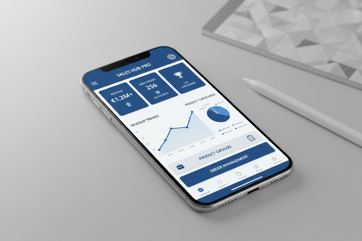 B2B Mobile Sales Application